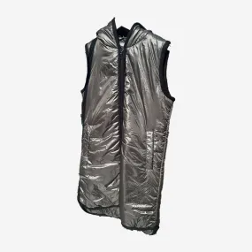 PADDED WAISTCOAT WITH HOOD