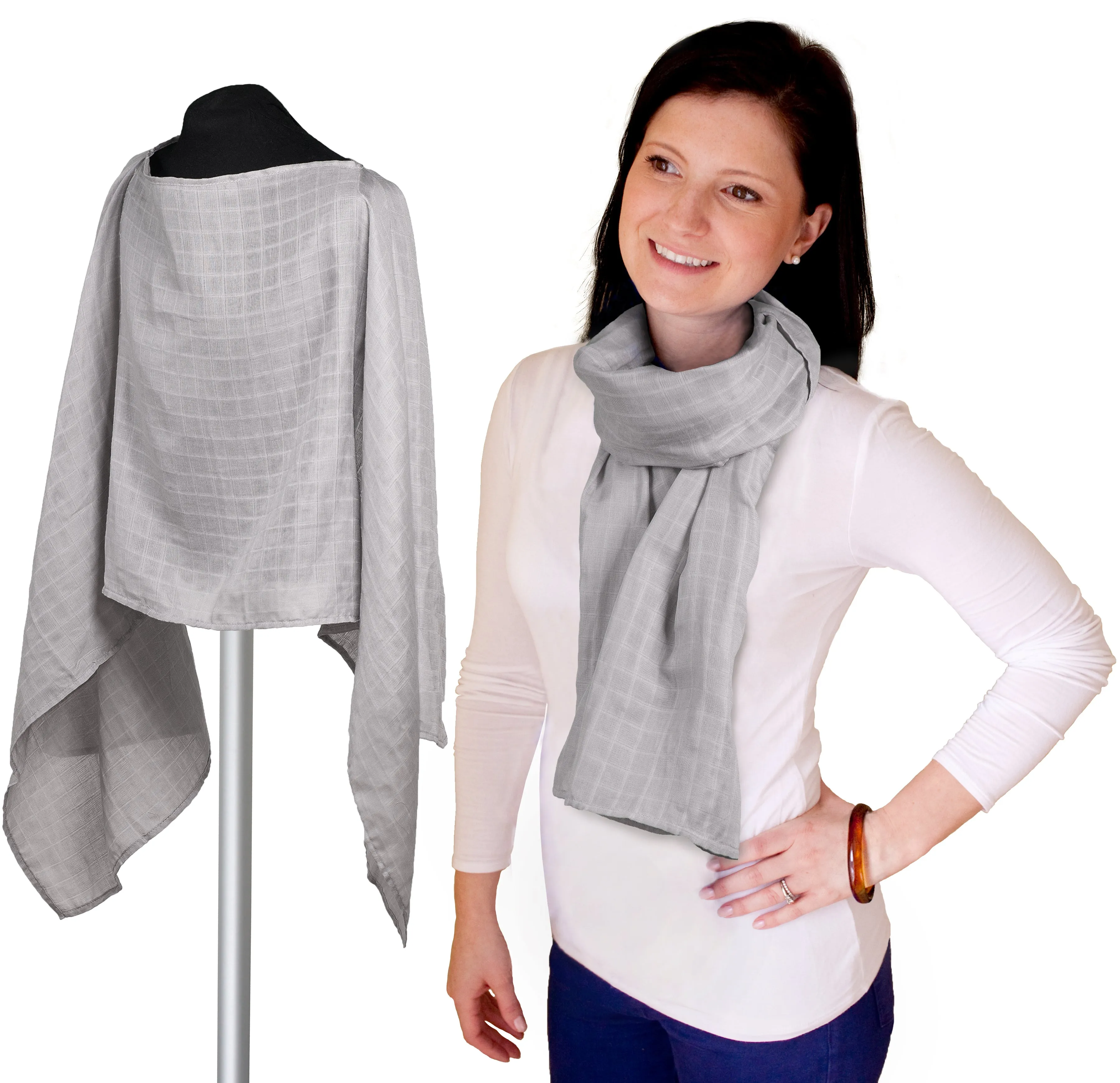 Pashmama - Muslin - Grey