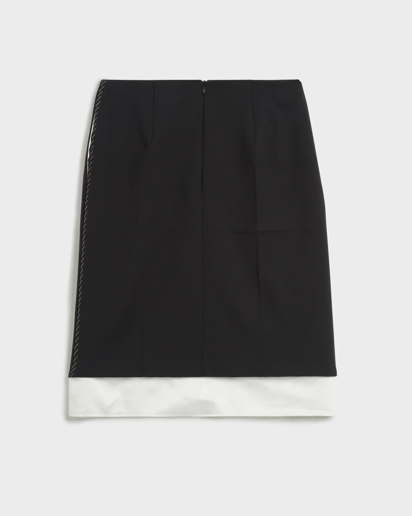 PD SIDE SLIT PENCIL SKIRT