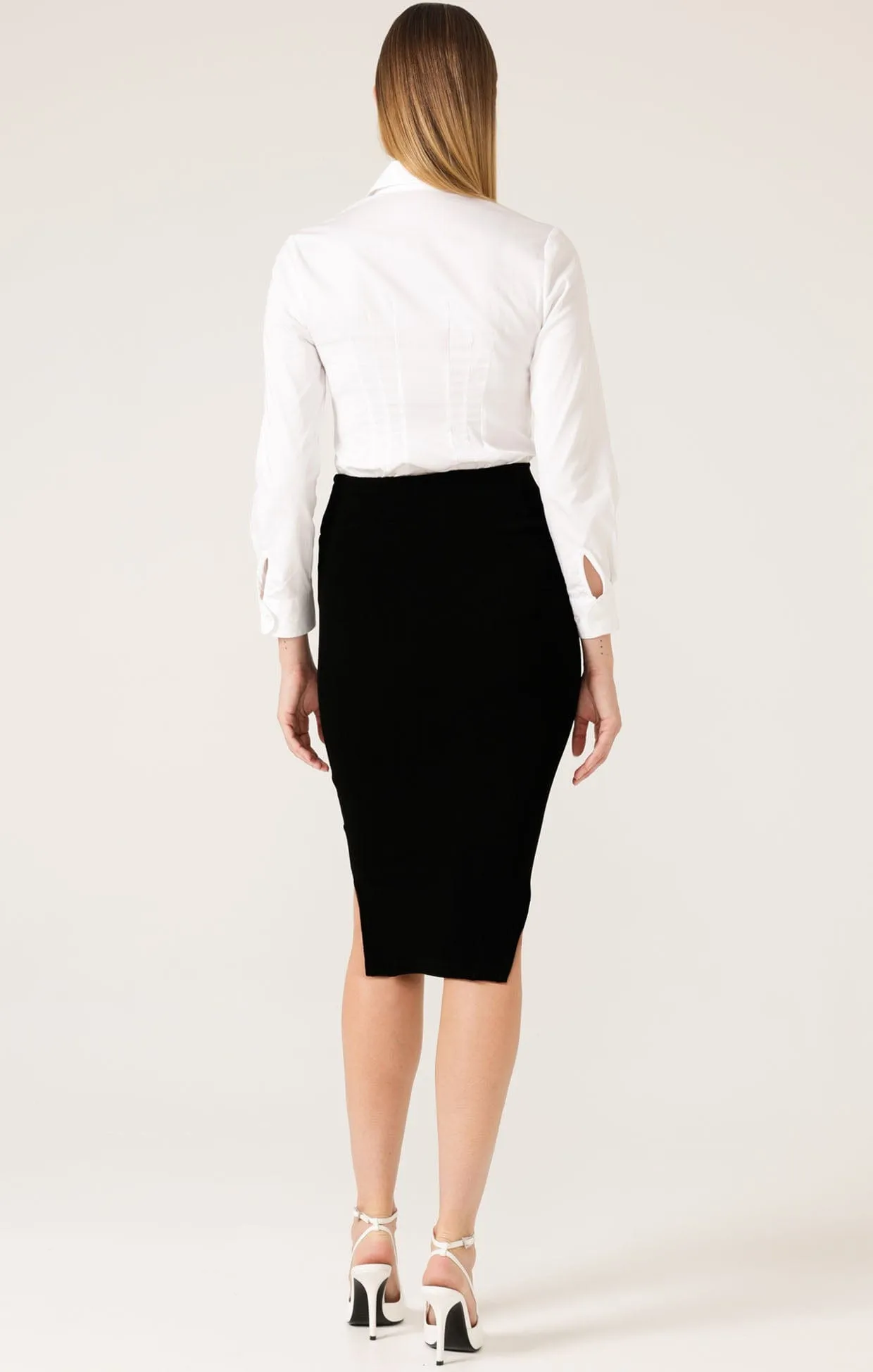 PENCIL SKIRT IN BLACK