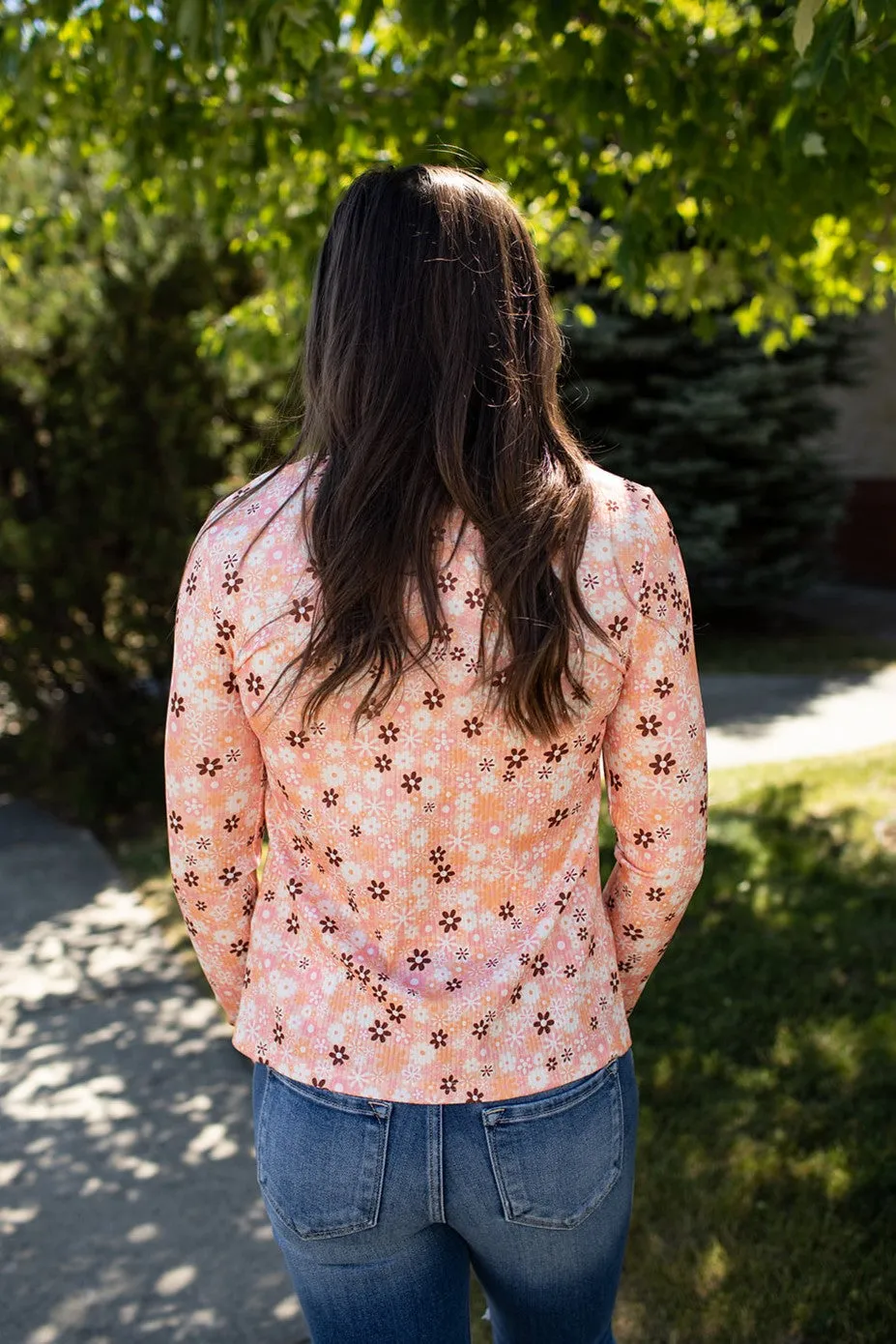 Retro Petals LS Top (SM-2X)