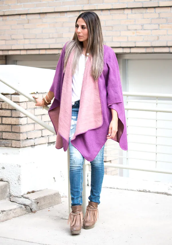 Reversible Poncho | 5 Colors