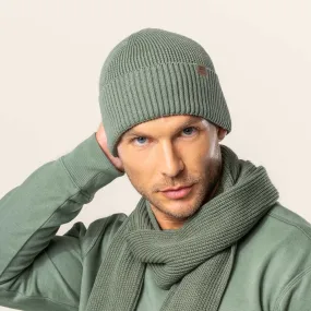 Ribbed Knit Beanie - 100% Organic Cotton