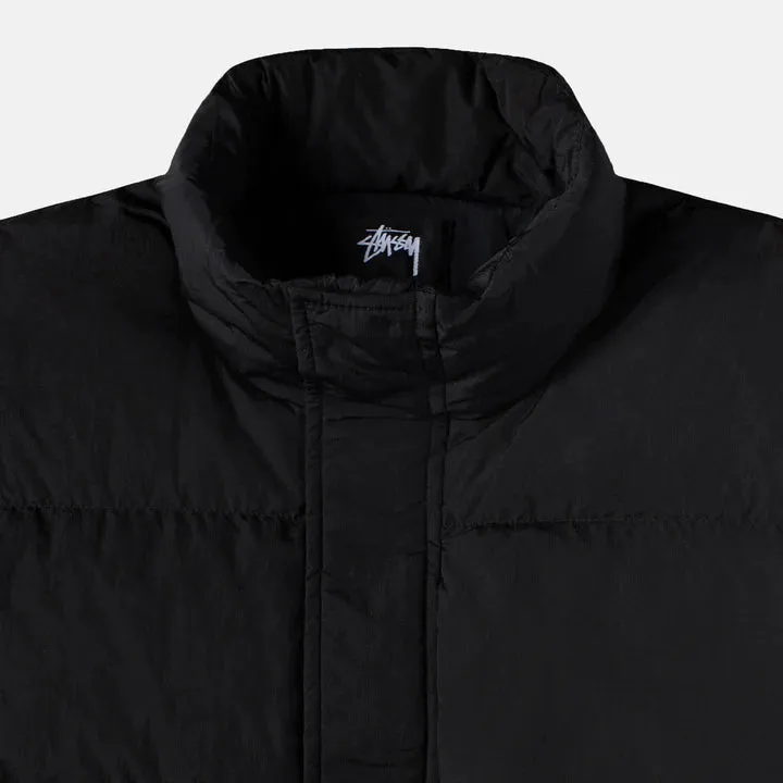 RIPSTOP DOWN PUFFER JACKET / STUSSY / BLACK