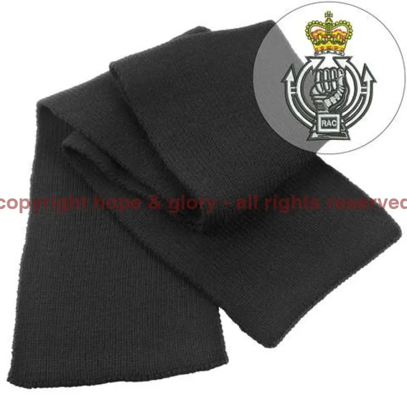 Royal Armoured Corps Heavy Knit Scarf