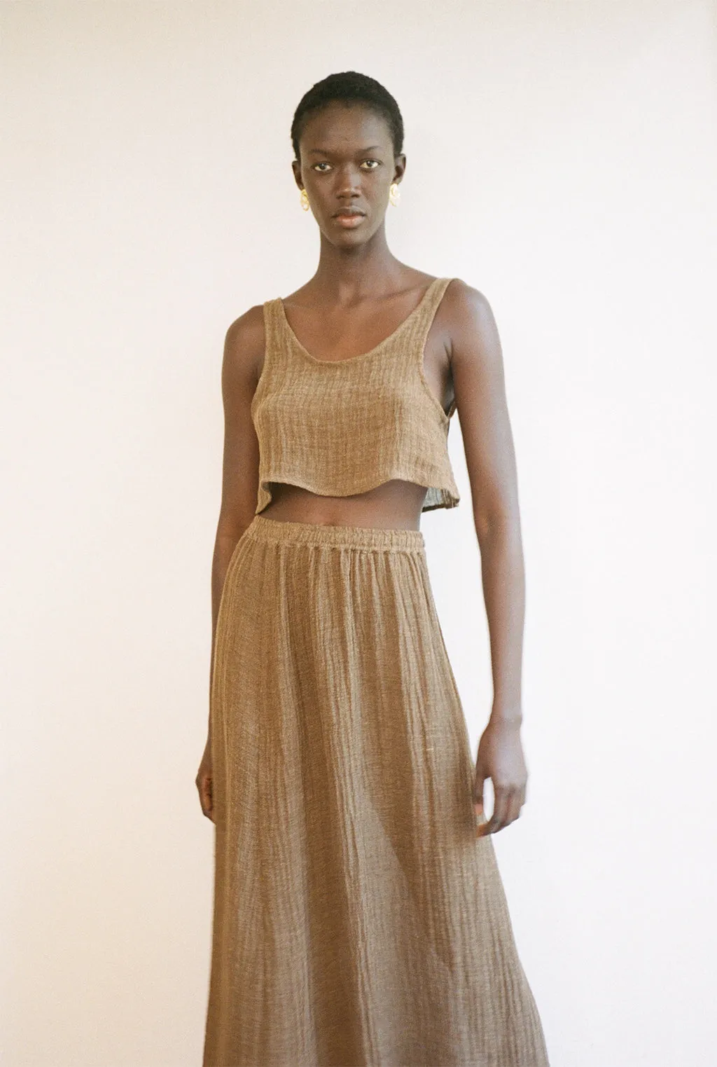 SANAFIG linen skirt