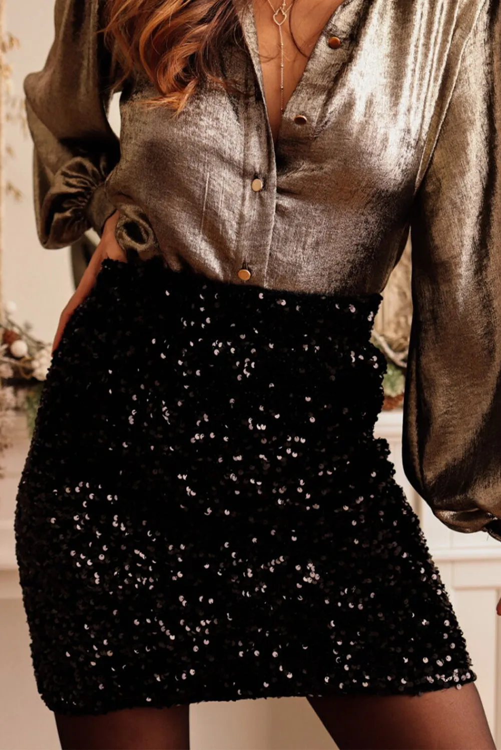 SASSY SEQUINS Skirt