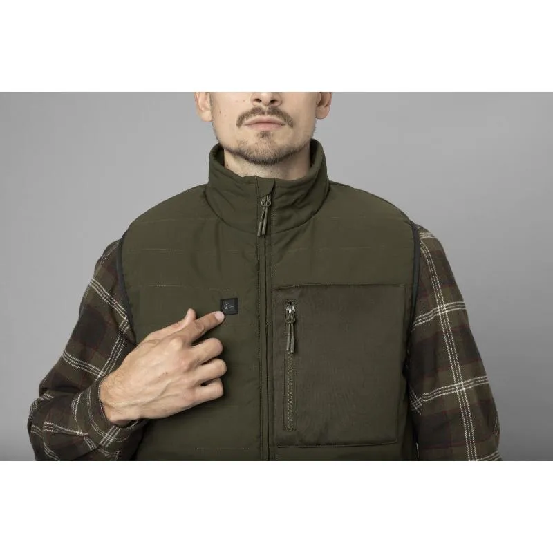 Seeland Celsius Heated Mens Gilet - Pine Green