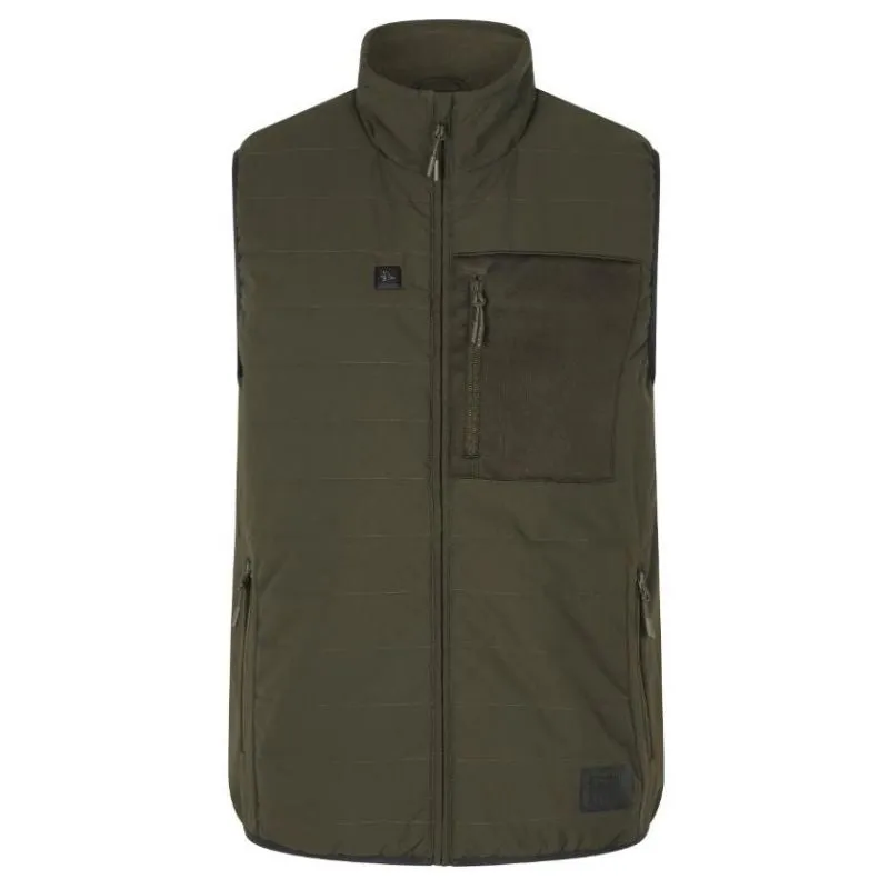 Seeland Celsius Heated Mens Gilet - Pine Green