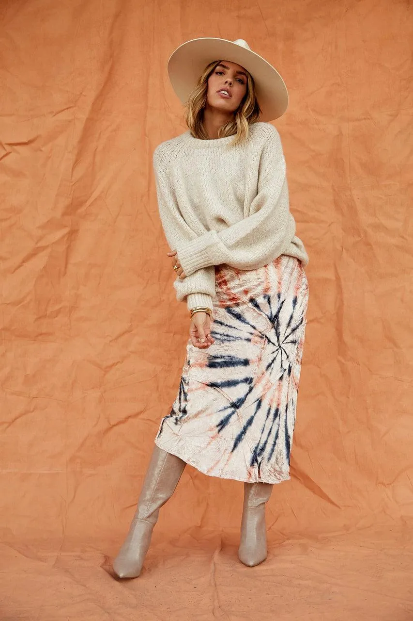 Serious Swagger Tie Dye Skirt by Free People - FINAL SALE