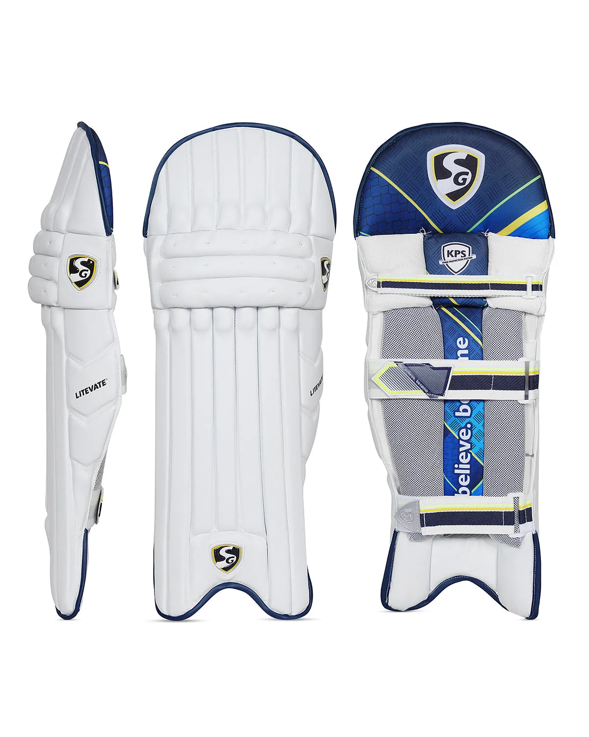 SG Litevate Cricket Batting Pads - Adult