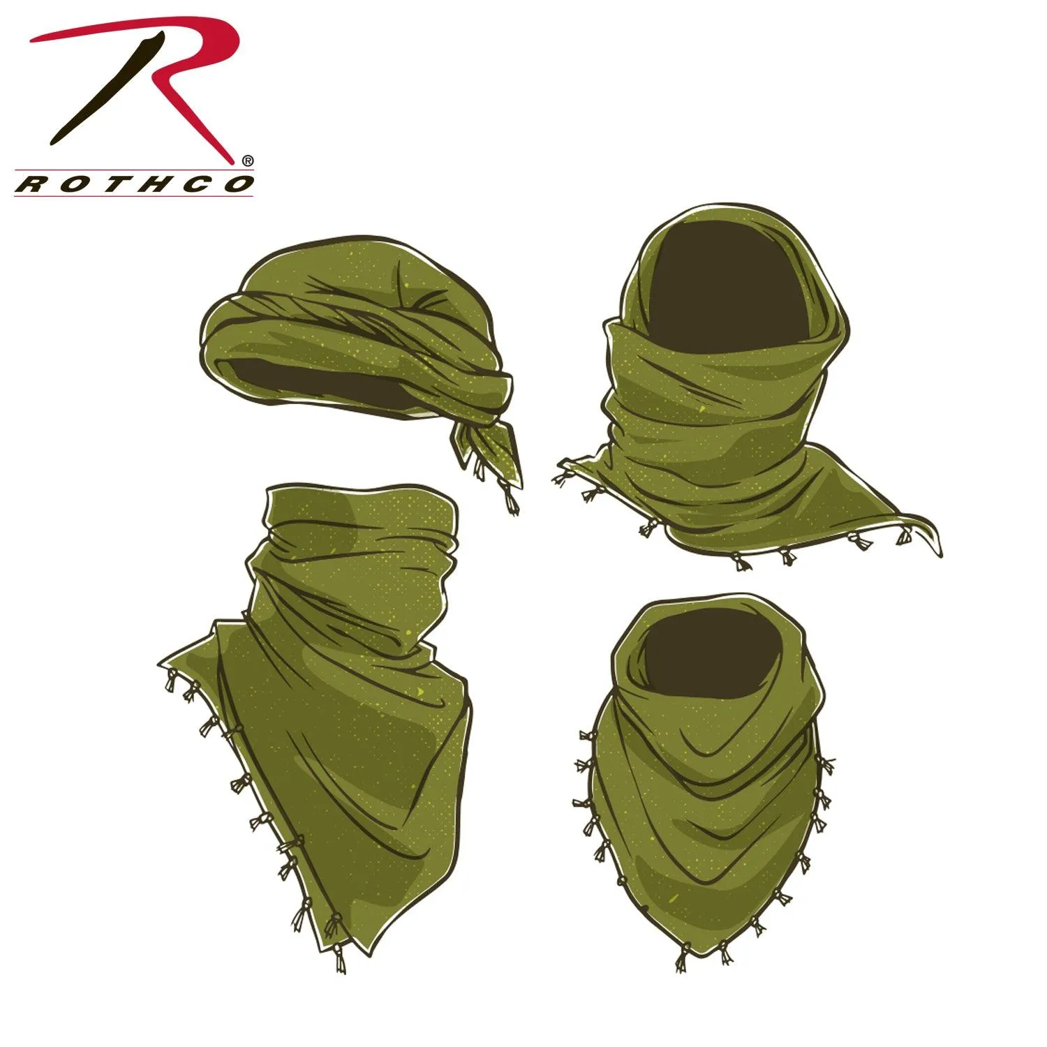 Shemagh Tactical Desert Keffiyeh Scarf