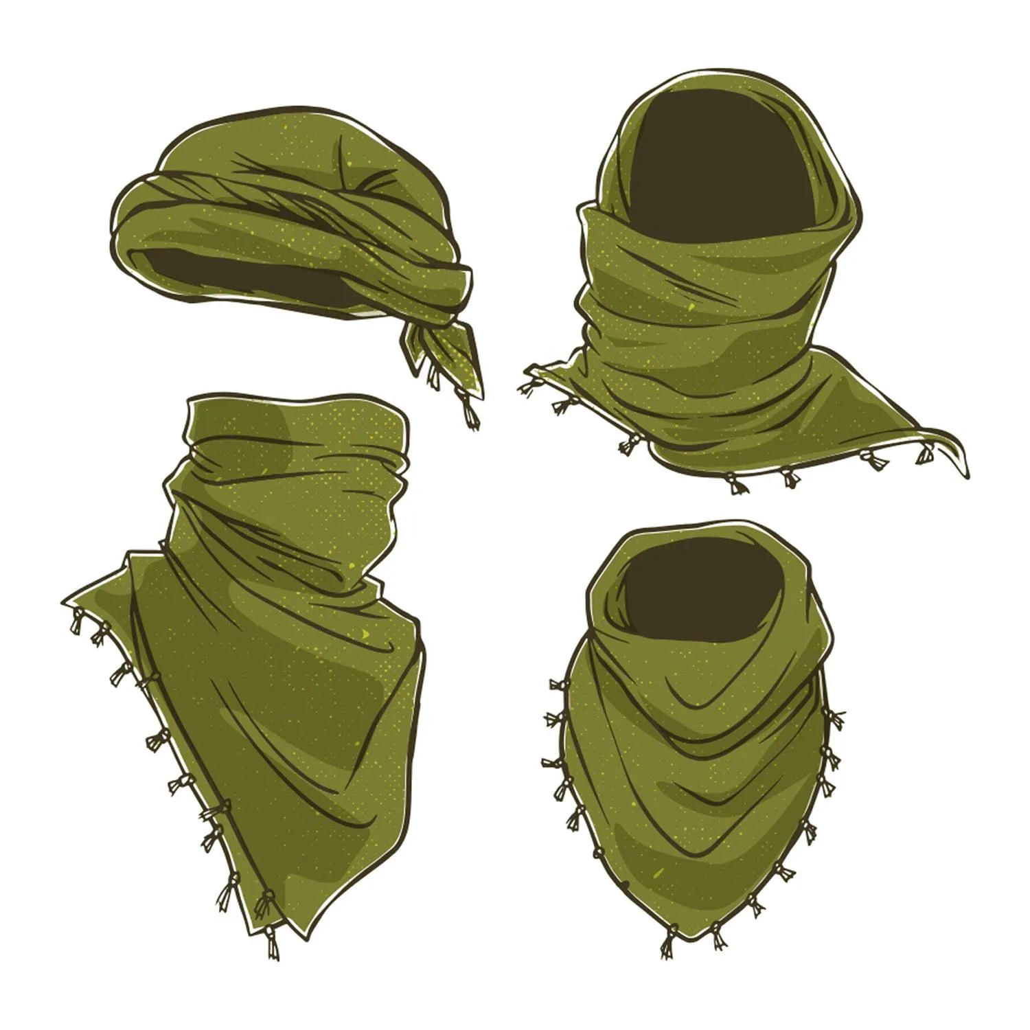 Shemagh Tactical Desert Keffiyeh Scarf