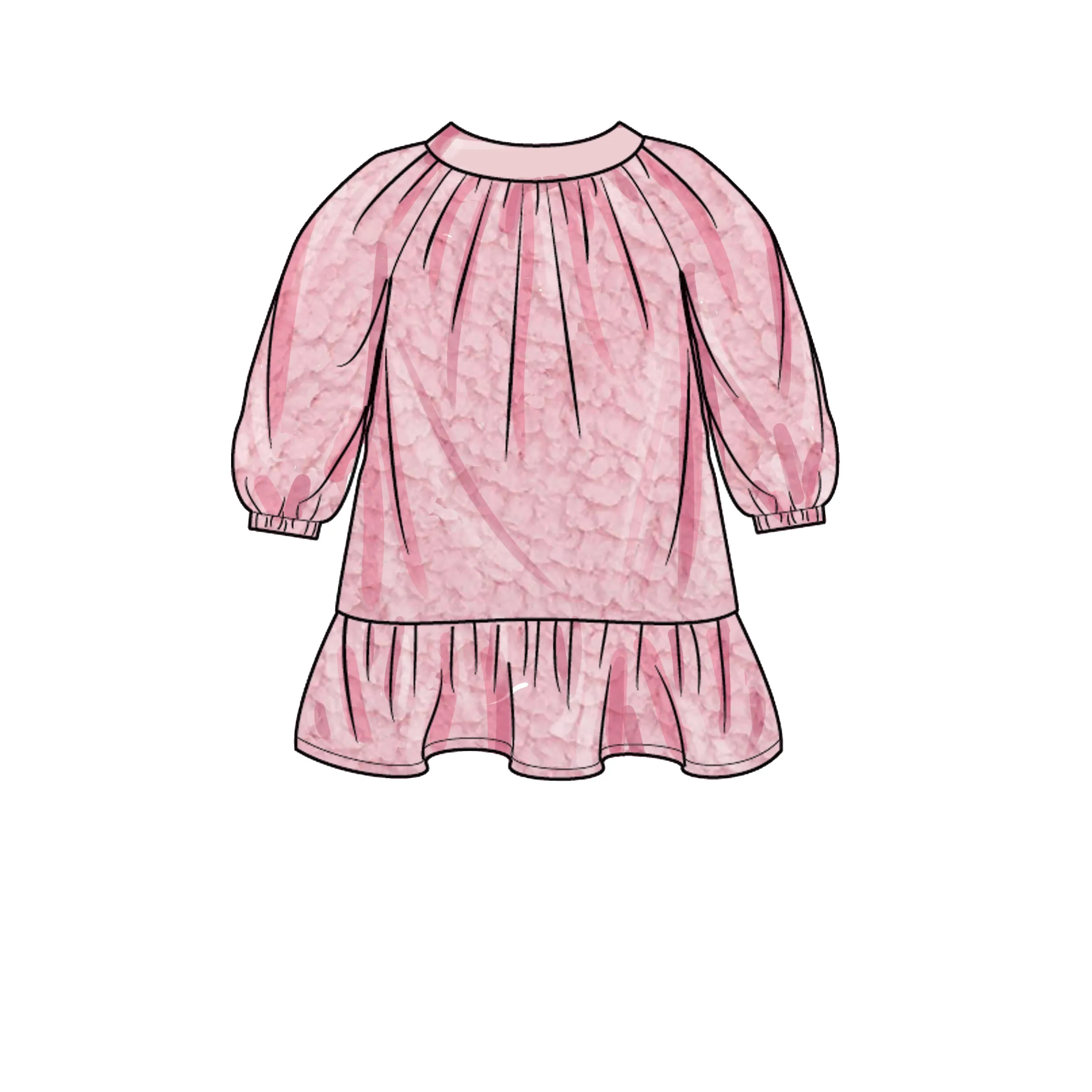 Simplicity Sewing Pattern S9460 Toddlers' and Children's Dress, Top and Trousers