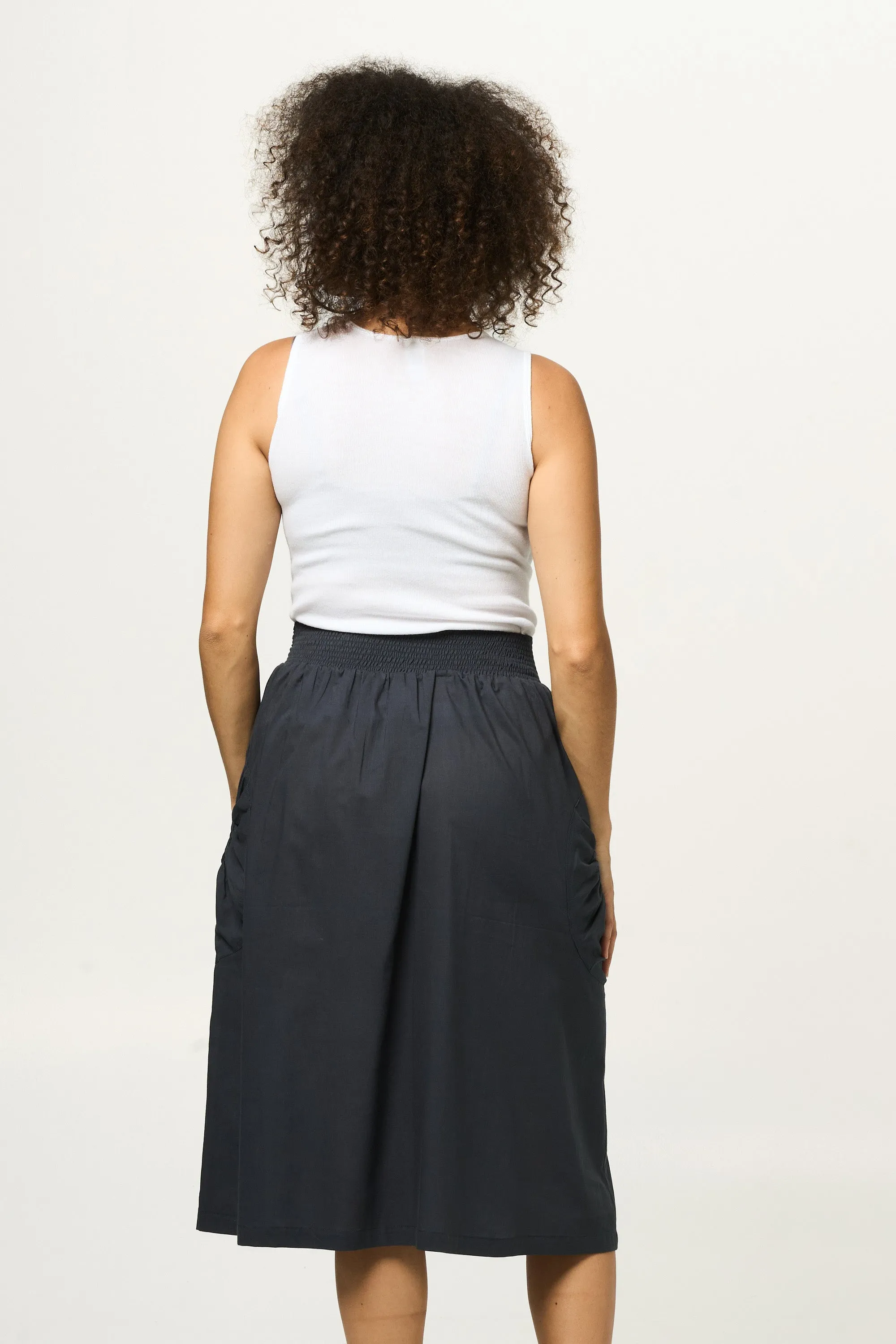 Skirt Jaya - Indigo Cotton