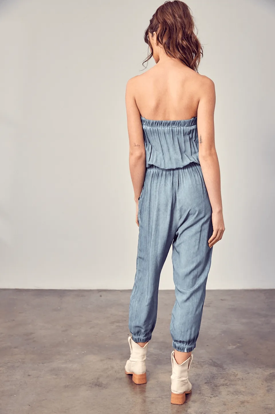 Strapless Jumpsuit