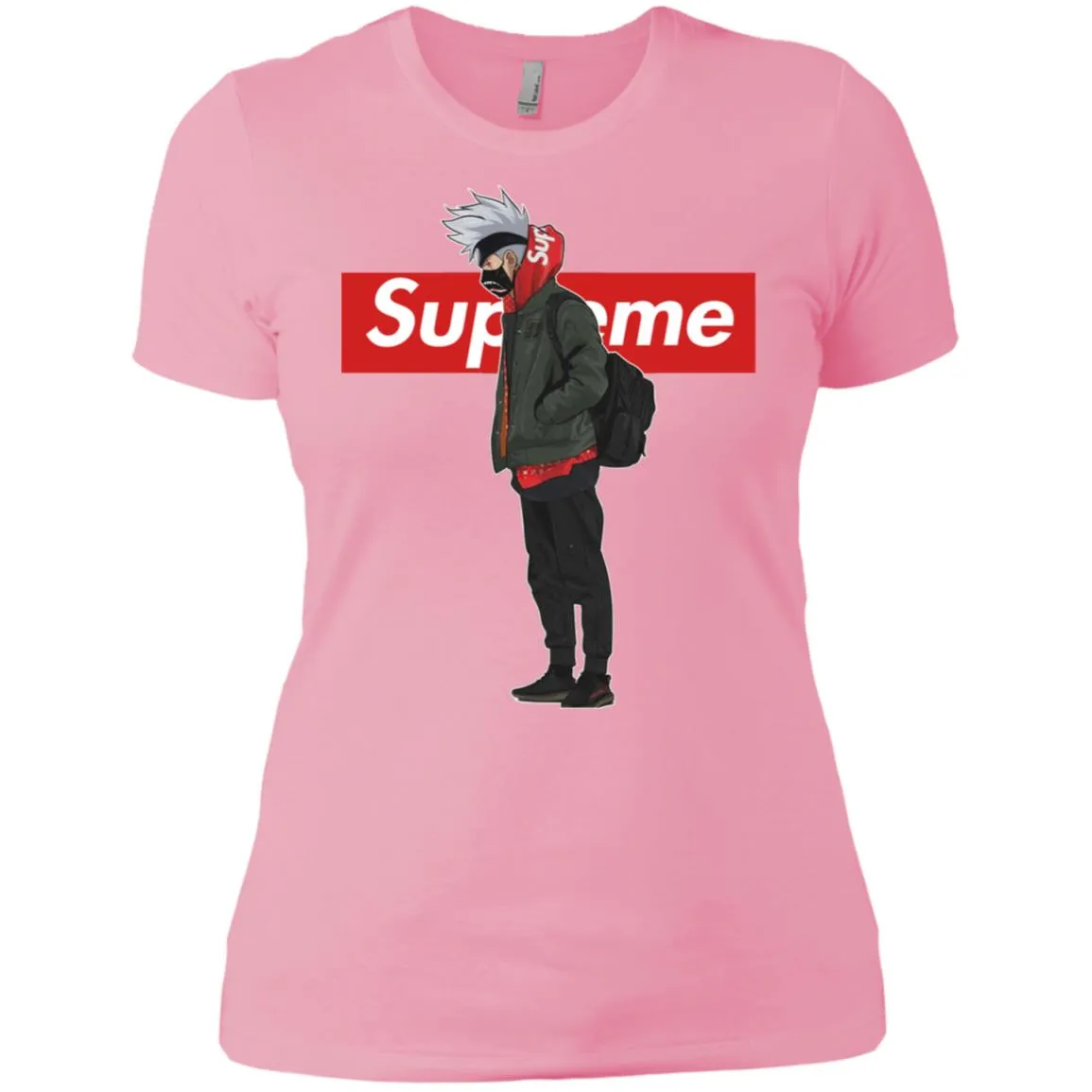 Supreme Naruto Funny Style T-shirt Women Cotton T-Shirt