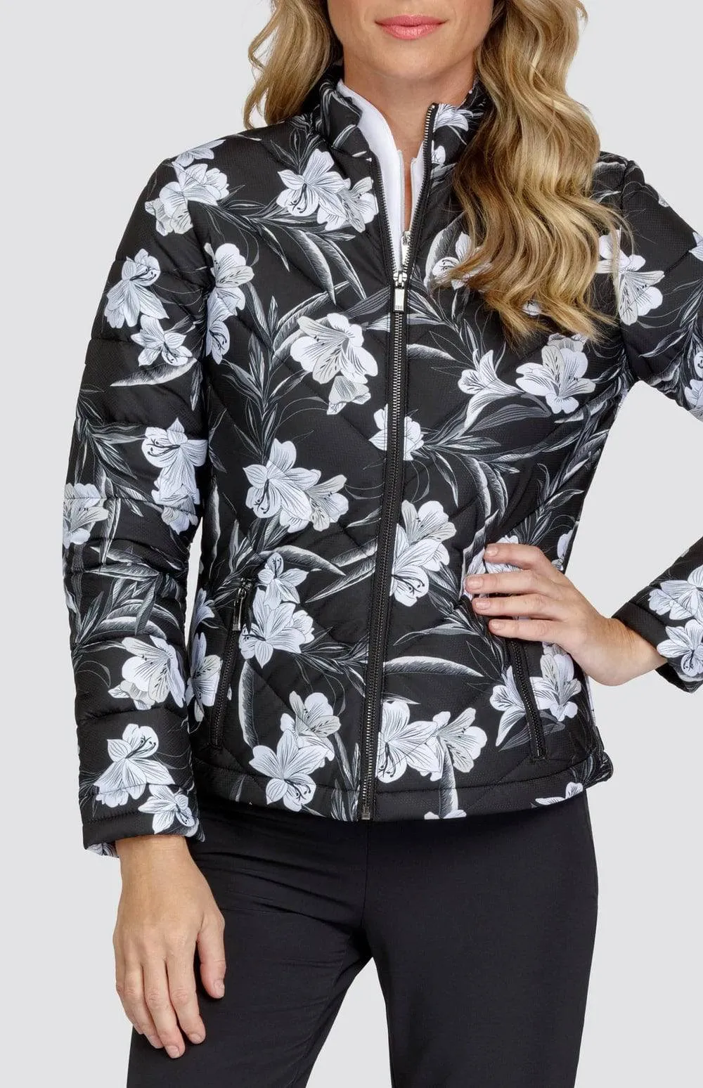 TAIL Activewear Womens Brielle Jacket - ETHEREAL BLOOMS