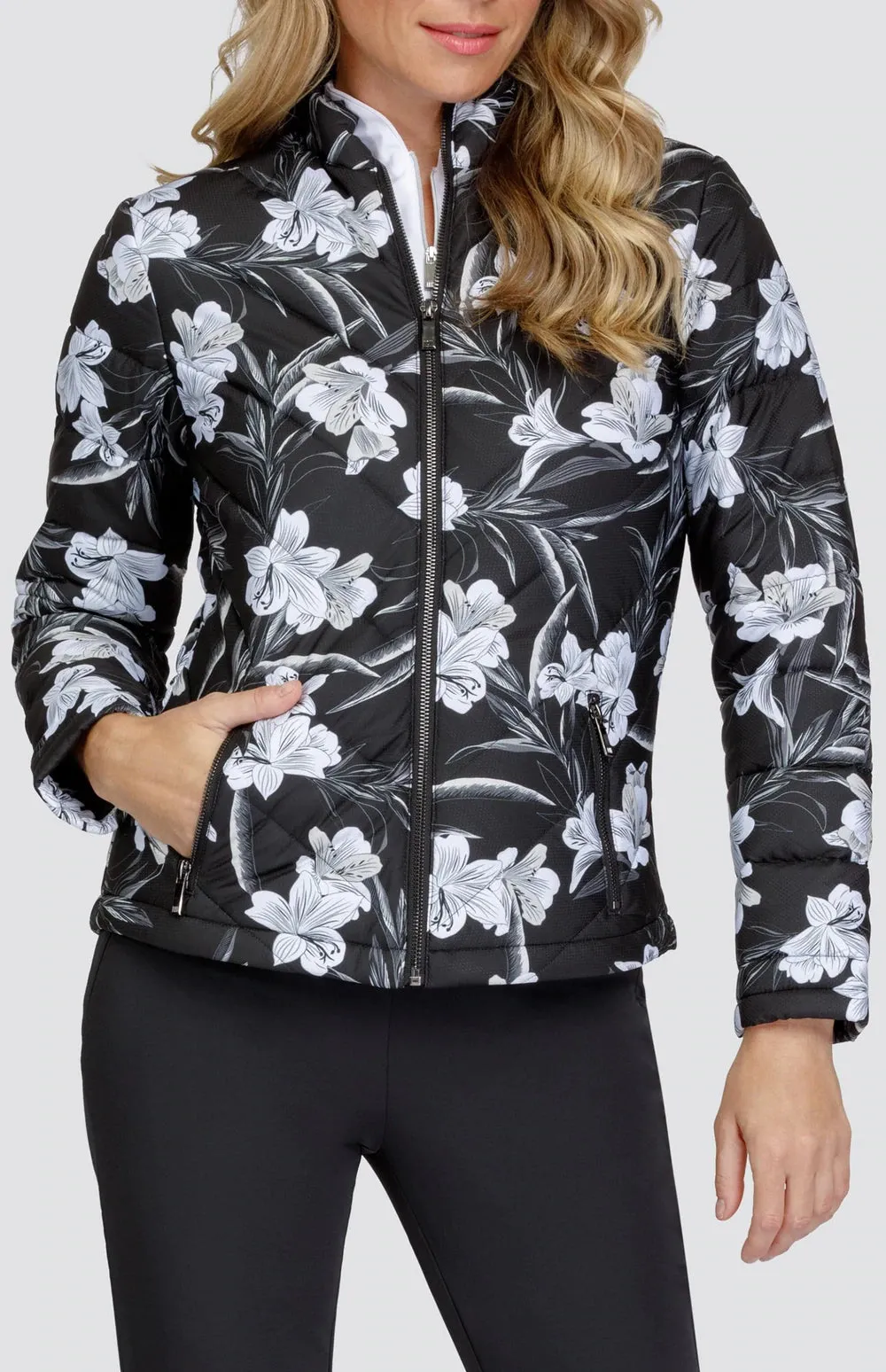 TAIL Activewear Womens Brielle Jacket - ETHEREAL BLOOMS