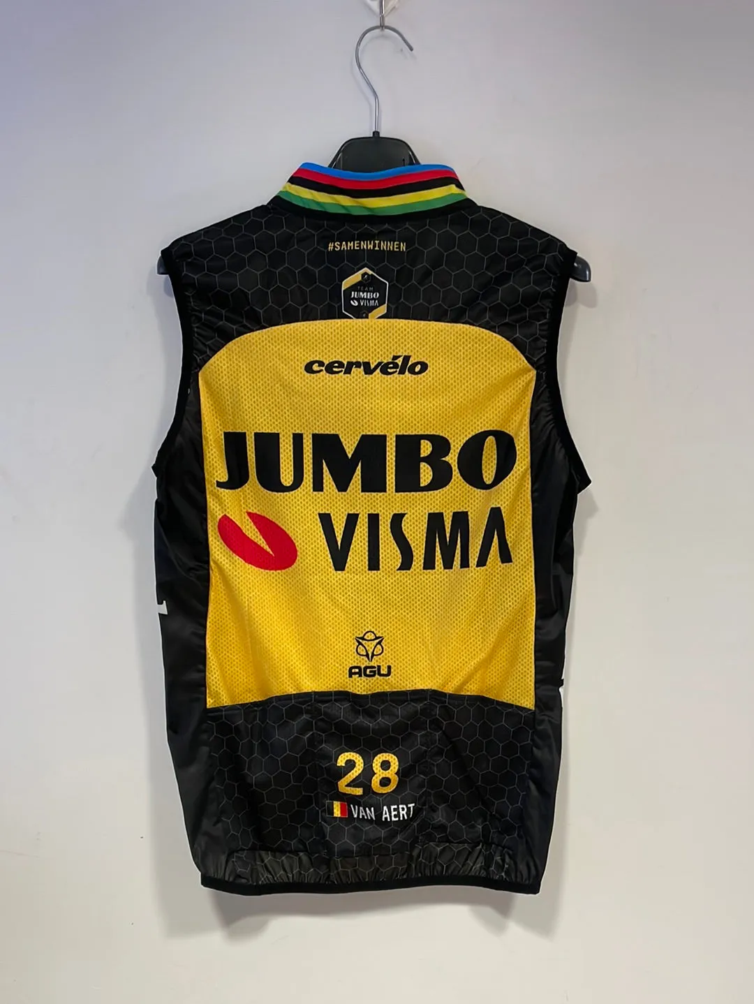 Team Jumbo Visma | AGU Ex World Champion Summer Wind Gilet