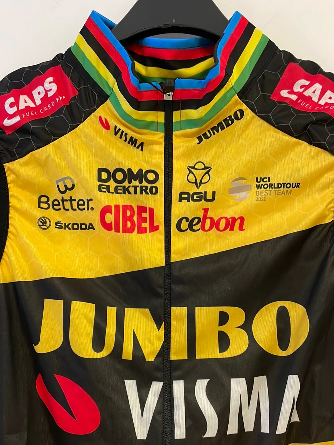 Team Jumbo Visma | AGU Ex World Champion Summer Wind Gilet