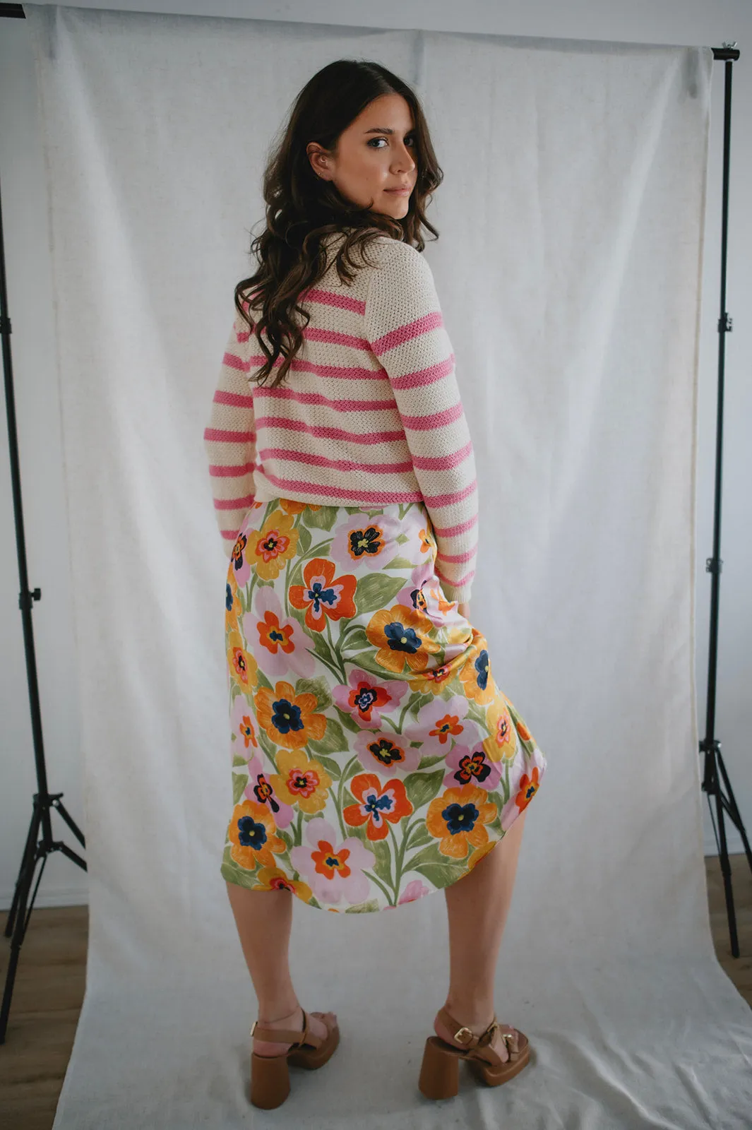 The Celly Spicy Garden Skirt by FRNCH