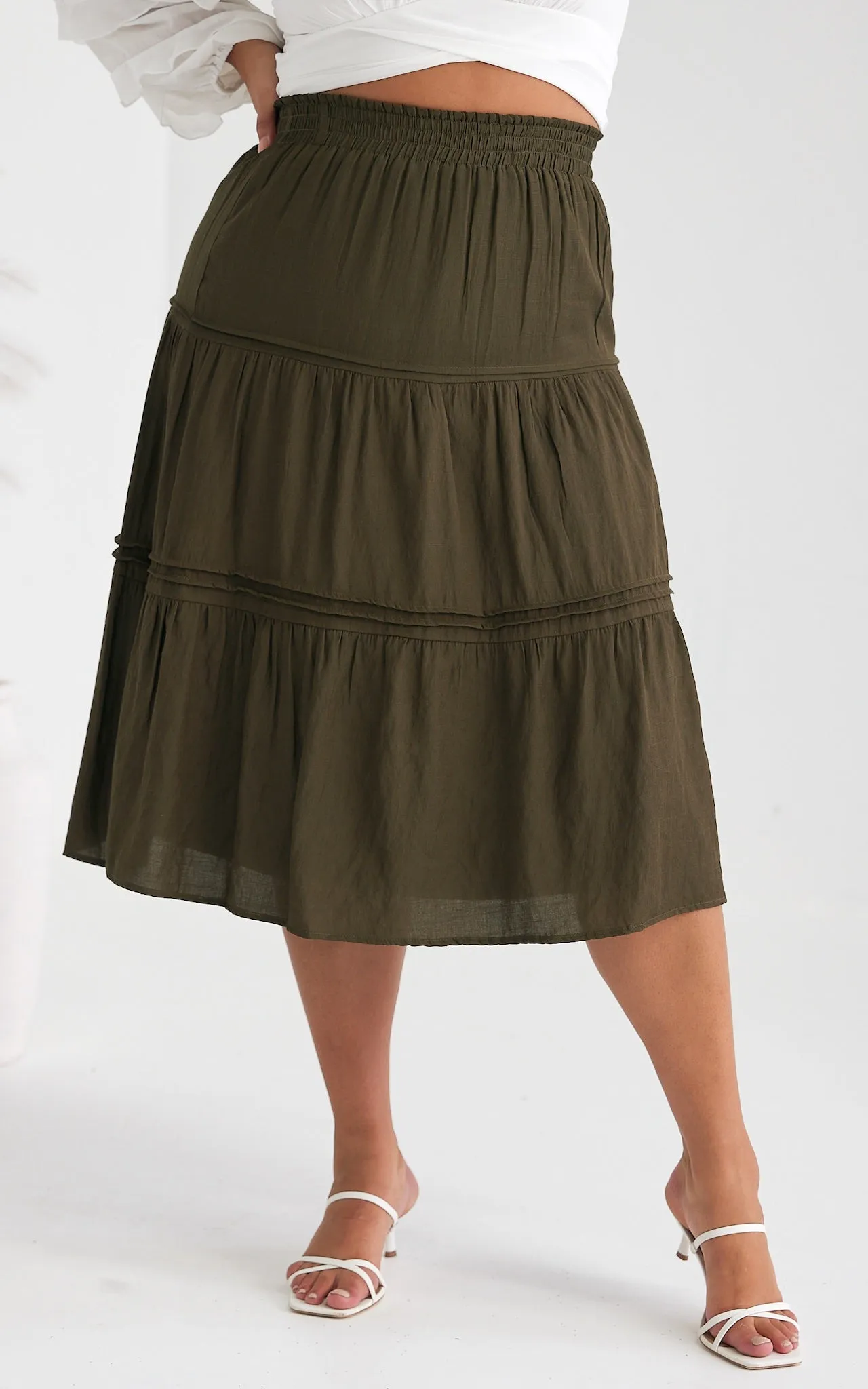 Timmins Skirt - Khaki