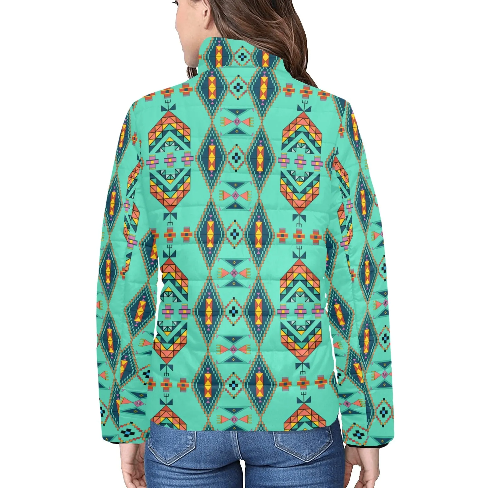 Travois Tipi Smoky Sky Women's Padded Jacket