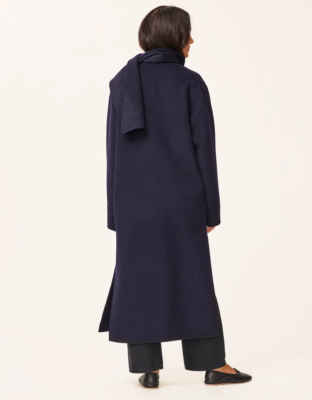 vanessa bruno valeran scarf coat