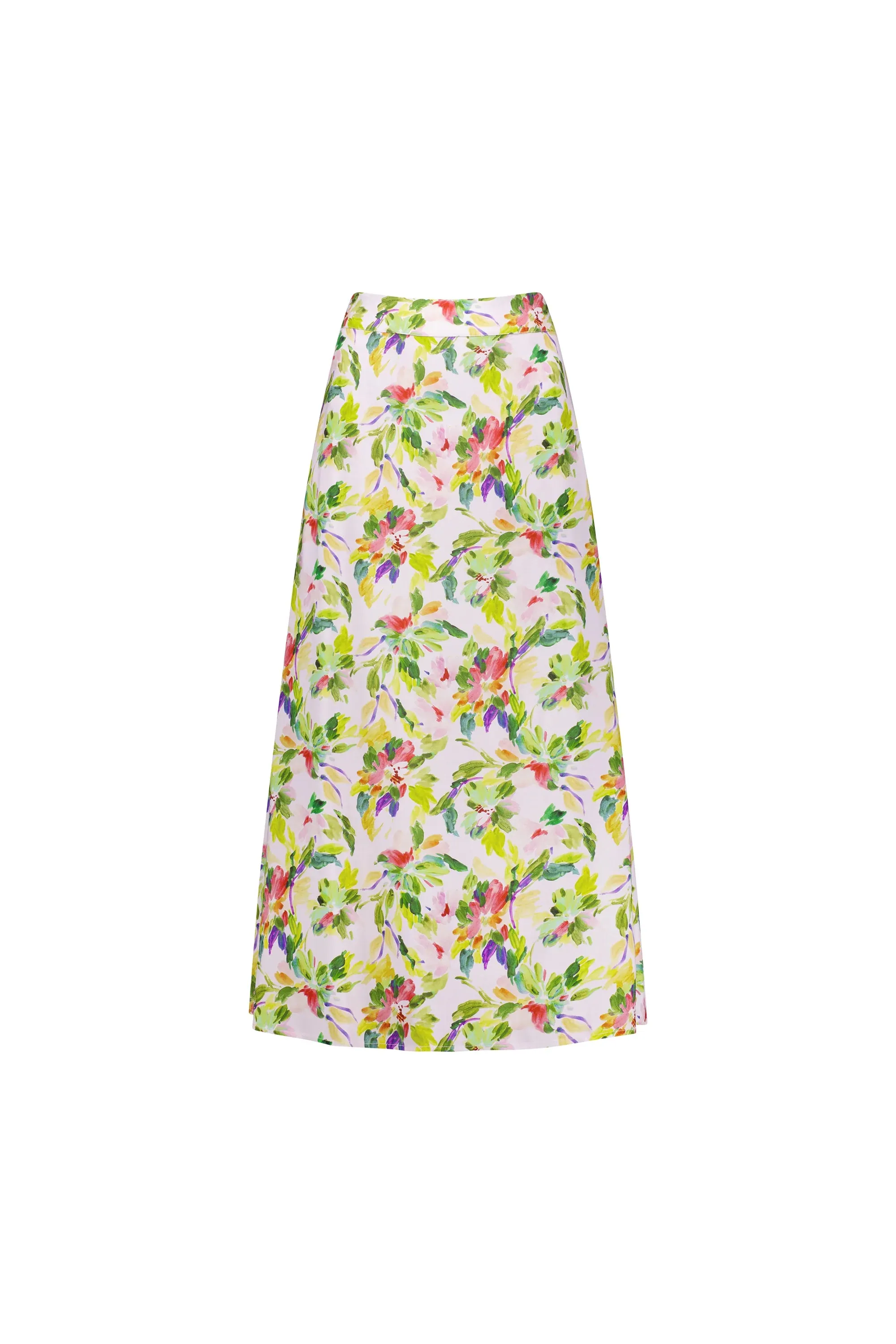 Vassalli - Long A-Line Skirt-Capri