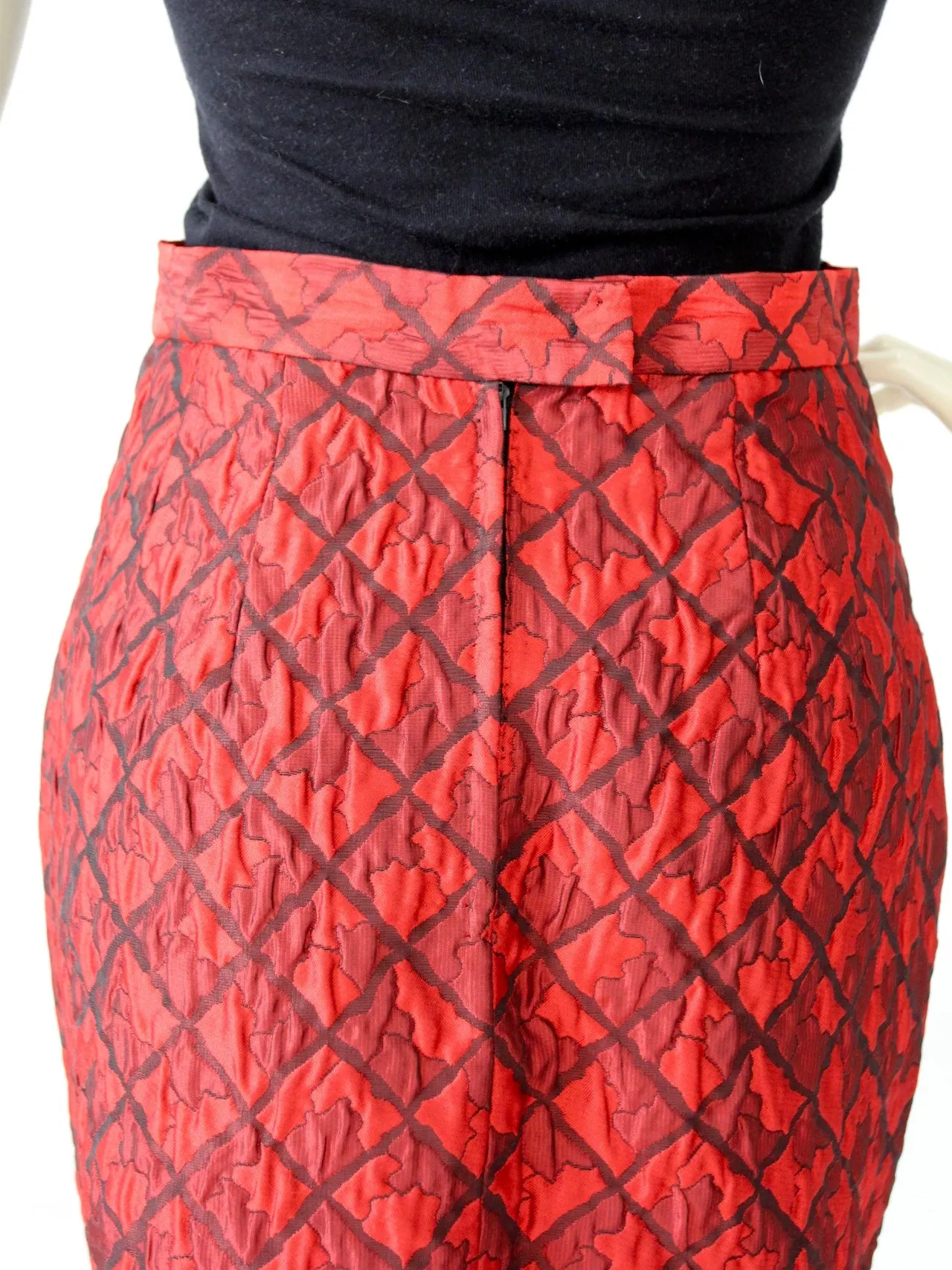 vintage 60s pencil skirt