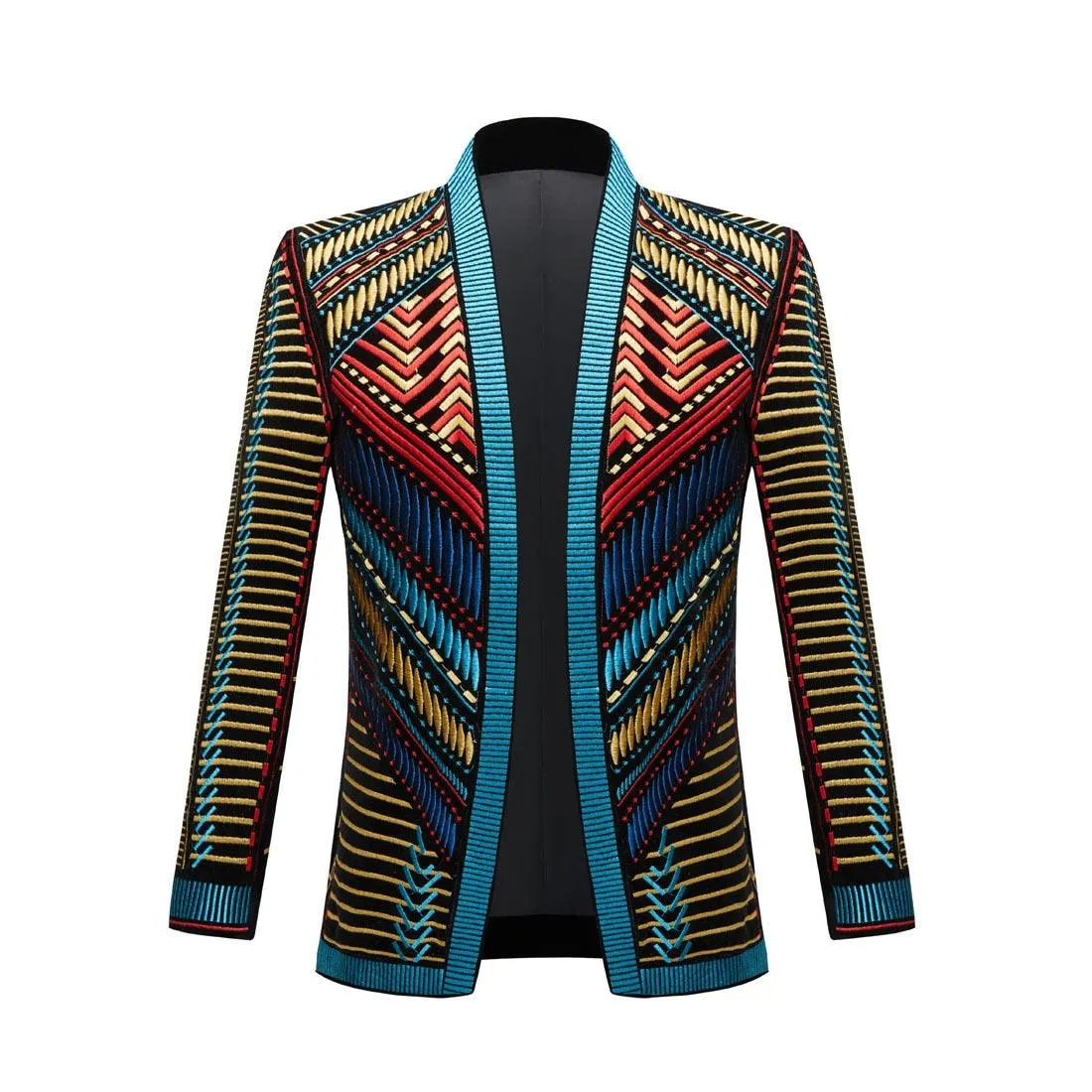 Vintage Embroidery Suit Jacket