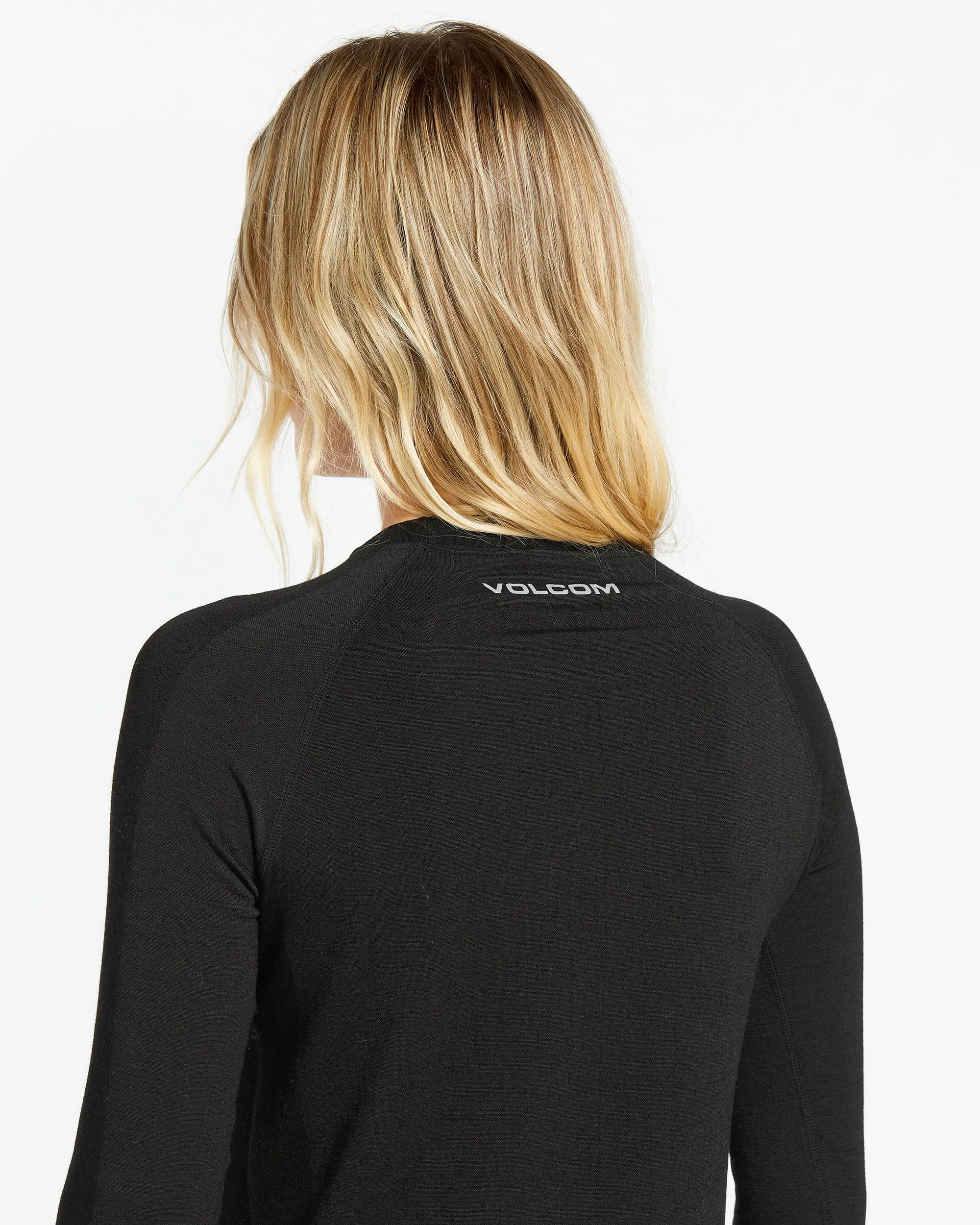 Womens Engineered Crew - Black