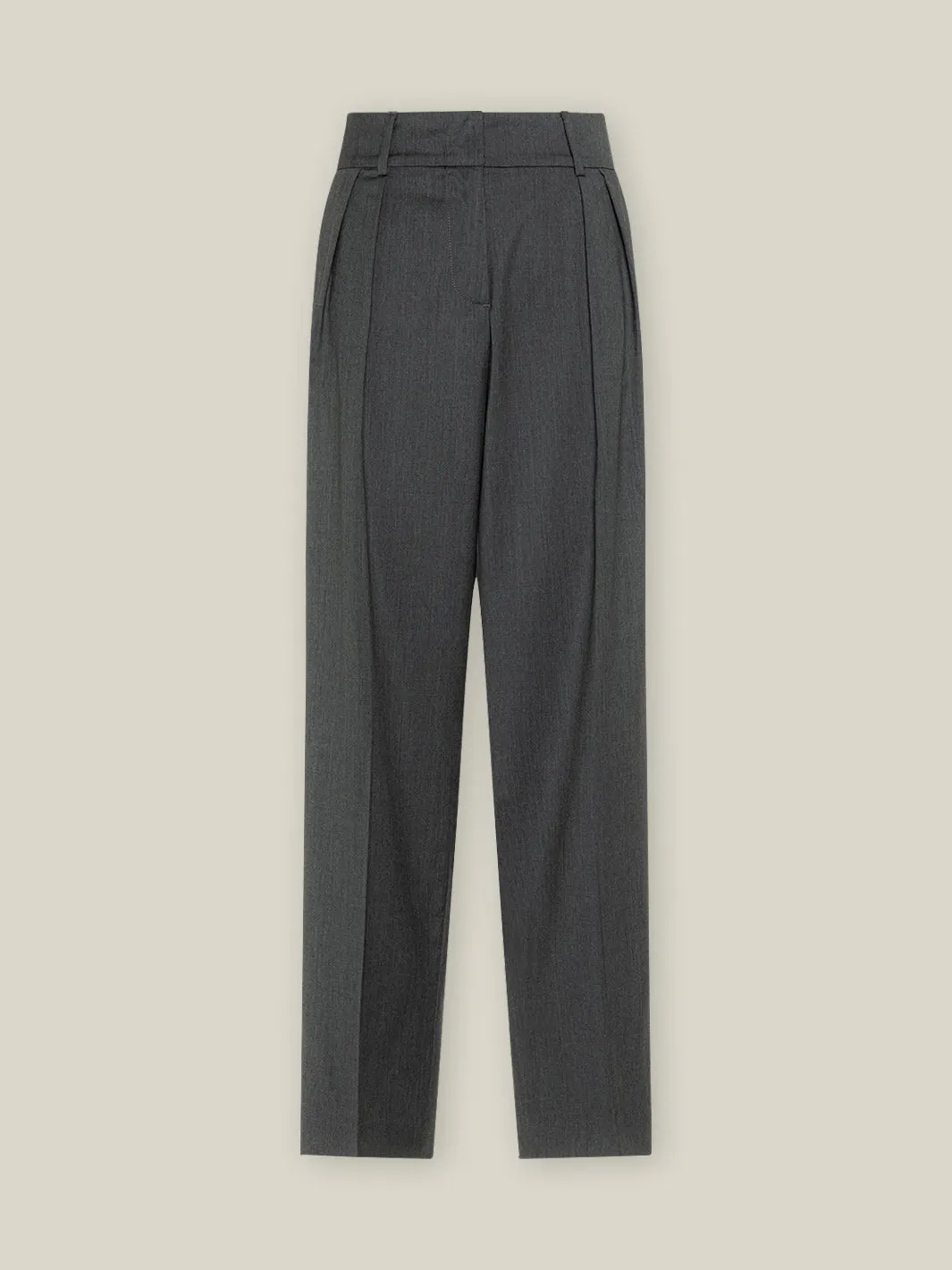 WOTE Wool Trousers Black