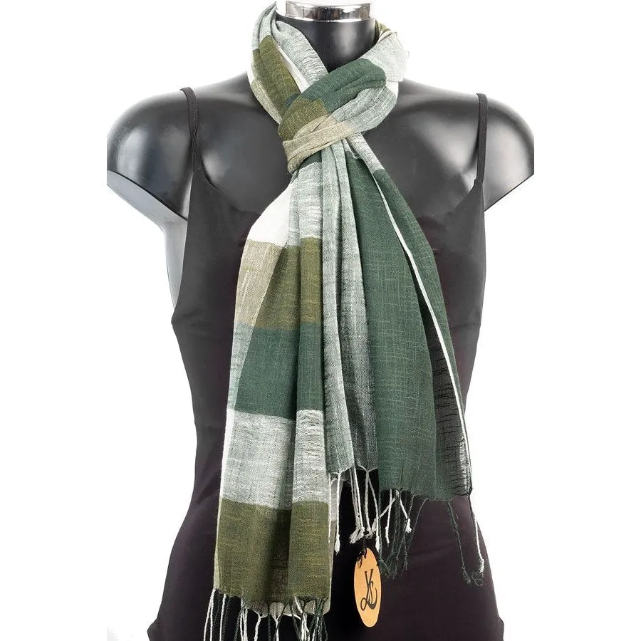 York Scarves - Cotton and Linen Summer Scarf